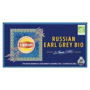 Thé Earl Grey Bio 俄罗斯伯爵茶，x20，34g - LIPTON