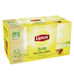 Thé Bio Yellow Label, x25, 50g - LIPTON