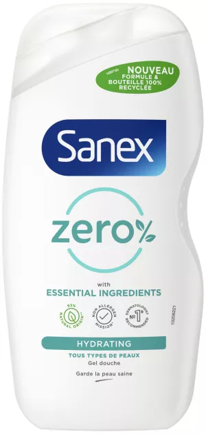 Hypoallergenic kuoga gel 0% ngozi ya kawaida 475ml - SANEX