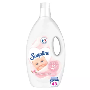 Adoucissant 2.85l Hypoallergenique  43 Lavages - SOUPLINE