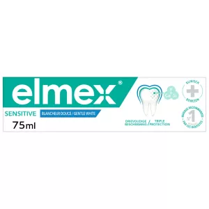 Dentifrice Sensitive dents sensibles blancheur 75ml - ELMEX