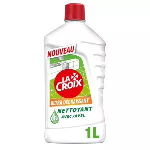 Nettoyant Ménager Gel Ultra Dégraissant 1l - La Croix