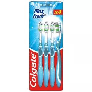 Brosse à Dents Max Fresh Medium x4 - COLGATE