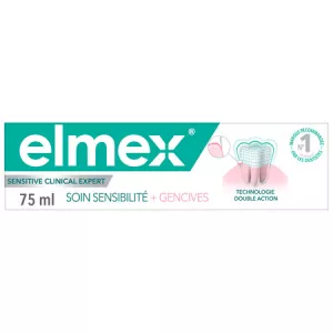 Dentifrice Sensitive Clinical Expert Soin Sensibilité Expert 75ml - Elmex