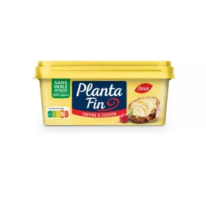 Margarine Doux Tartine Et Cuisson Sans Huile De Palme 225g - Planta Fin