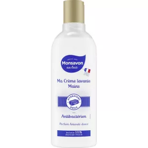 Zoete amandel antibacteriële reinigingscrème 300 ml - MONSAVON