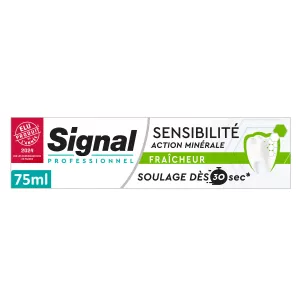 Dentifrice Professionnel Sensibilité Fraîcheur 75ml - SIGNAL