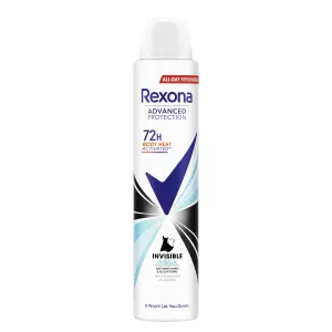 Déodorant Femme Anti-Transpirant Invisible Aqua 200ml - REXONA