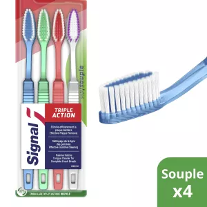 Brosse à dents Triple Action Souple - SIGNAL