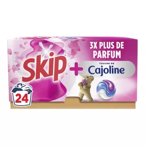 Lessive Capsule 3En1 Touche De Cajoline x24 - SKIP