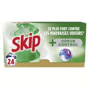 Lessive Capsule 3en1 Hygiène x24 - SKIP