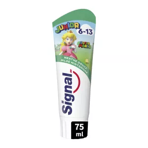 Dentifrice Junior Super Mario à la Menthe 6 - 13 ans 75ml - SIGNAL