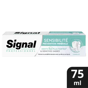 Dentifrice Sensibilité Protection Minérale Complet 75ml - SIGNAL PROFESSIONNEL