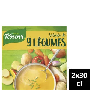 Soupe Velouté Aux 9 Légumes 2x30cl - Knorr