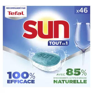 Nettoyant Lave Vaisselle Tout en 1 46capsules - SUN
