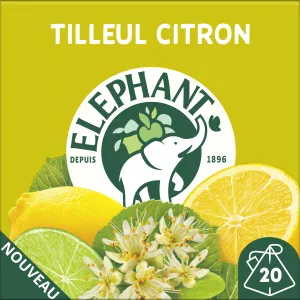 Infusion Tilleul Citron 20s - Elephant