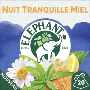 Infusion Nuit Tranquille Miel X20s - Elephant