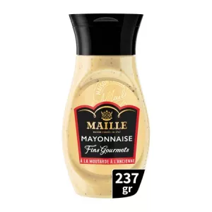 Mayonnaise Fins Gourmets à La Moutarde 237g - MAILLE
