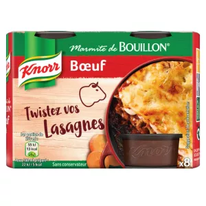 Marmite de bouillon boeuf x8 - KNORR
