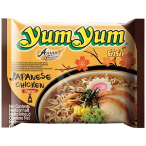 Nouilles Instantanées Sachet Poulet Shoyu 60g - YUM YUM