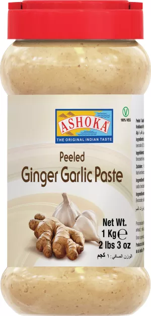 Pâte Ail & Gingembre Pelés 1 Kg - Ashoka
