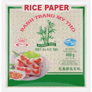Feuille De Riz 22 cm (nem) S 36 X 400 Gr - Bambusbaum
