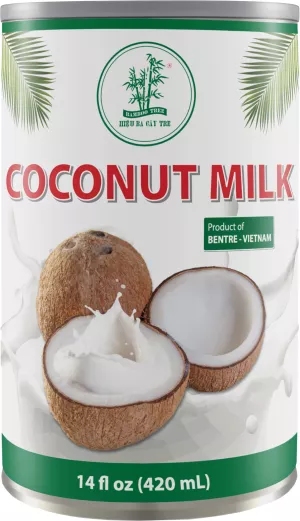 Lait De Coco 17%-19% Mat.grass 420 Ml - Bamboo Tree