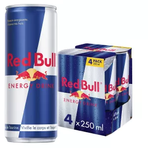 Boisson Énergisante 4x25cl - RED BULL