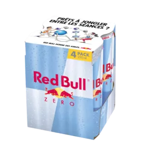 4x250ml Red Bull Zero
