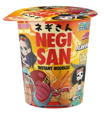 Nouilles Cup Negisan One Piece Saveur Boeuf 65g - Ultra Pop