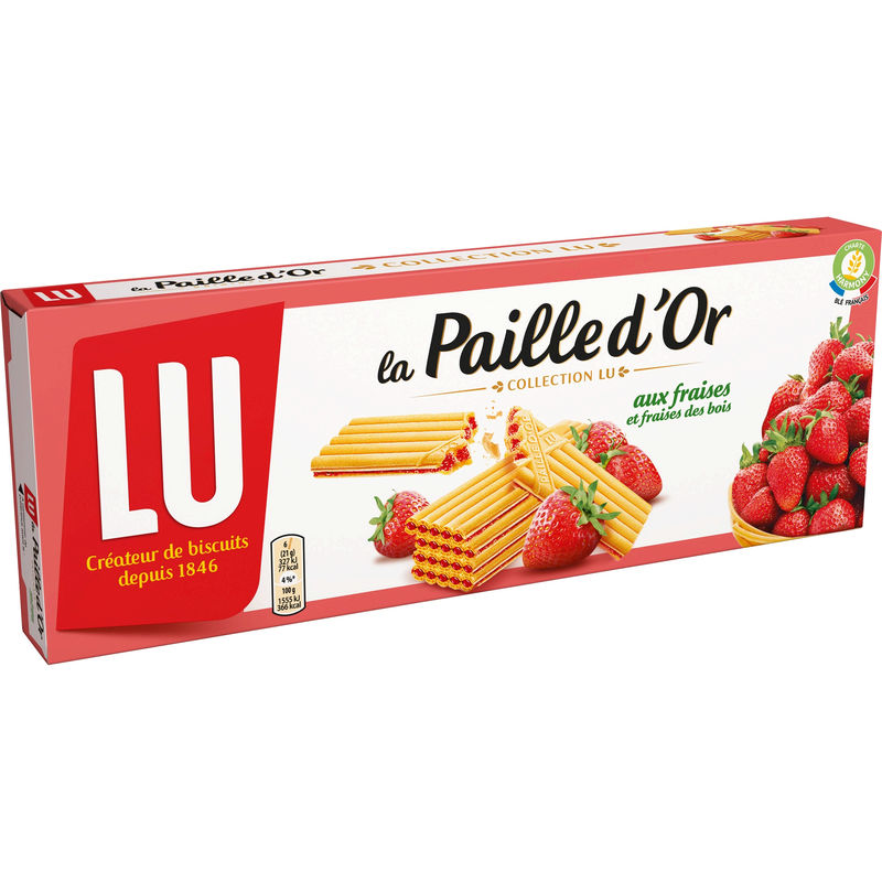 Kaki za Strawberry za La Paille d'Or 170g - LU