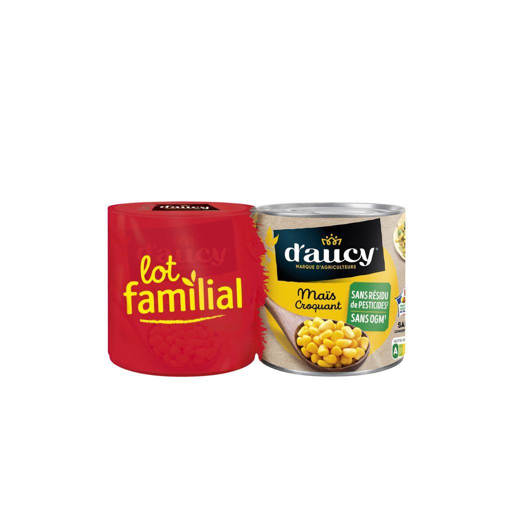 Maíz ultra crujiente 2 x 285 g - D'AUCY