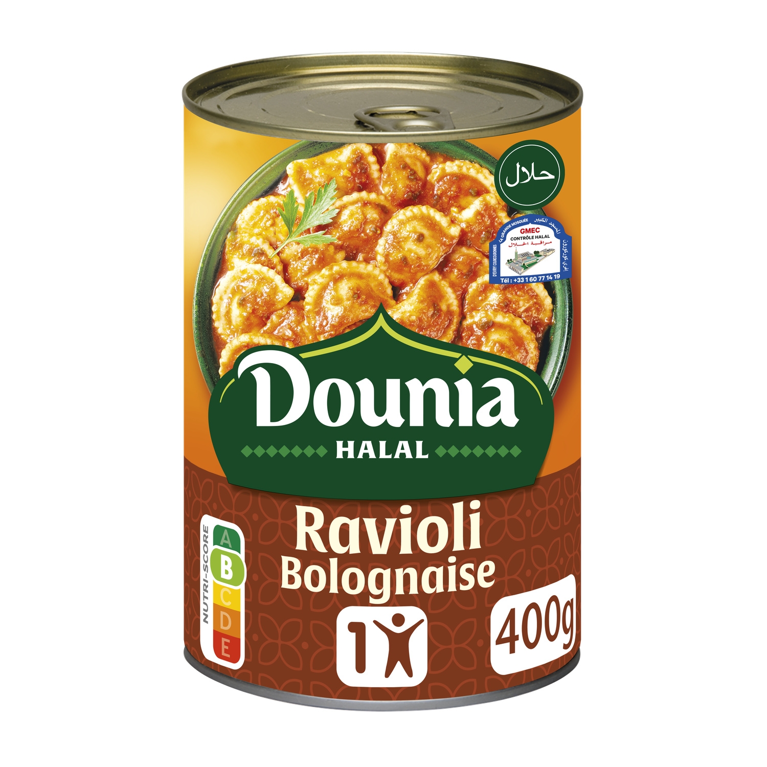Ravioli bolognaise halal 400 g - DOUANIA HALAL