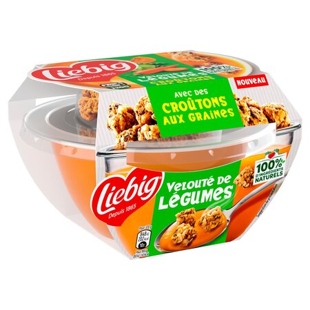 Soupe Velouté de Légumes avec des Croutons aux Graines 320g - LIEBIG