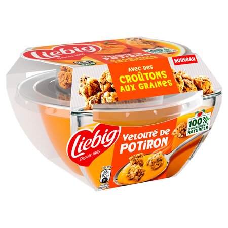 Soupe Velouté de Potiron avec Croûtons aux Graines 320g - LIEBIG