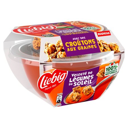 Soupe Velouté de Légumes Du Soleil Avec des Croûtons aux Graines 320g - LIEBIG