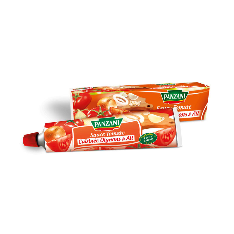 Cooked Tomato Sauce With Onions and Garlic 180g - PANZANI