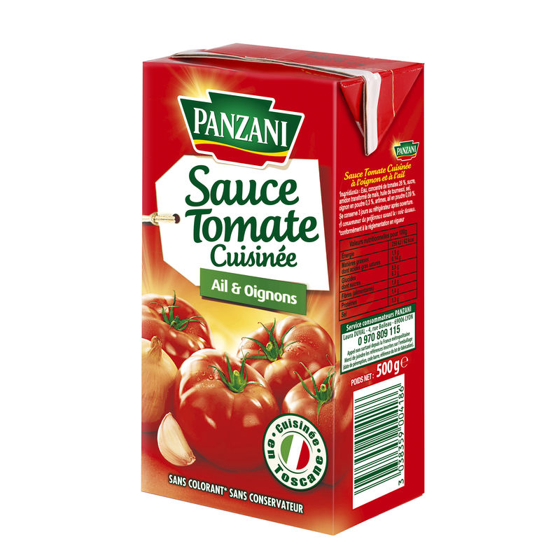 Sauce Tom.cuis.ail Oign 500g Pz