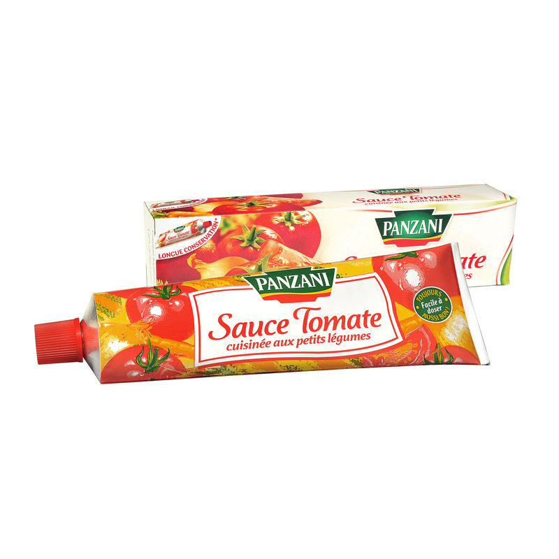 Salsa De Tomate Cocido Con Verduras Pequeñas;  180g - PANZANI