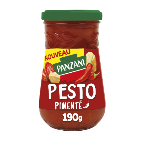 Sauce Pesto Rosso Pimenté 190g - PANZANI