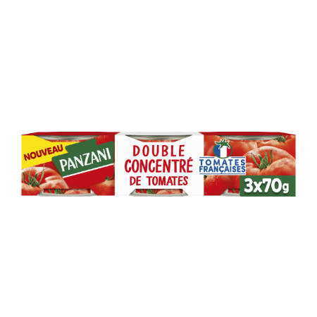 Podwójny koncentrat pomidorowy 3x70g - PANZANI