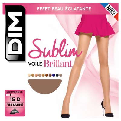 1185 - Collant Sublim Voile Brillant Gazelle T1