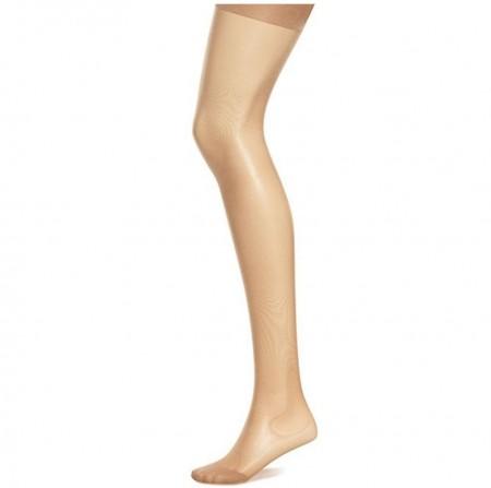 Collant femme noir voile galbé T1 - DIM