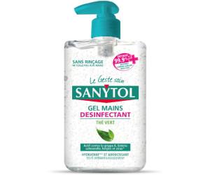 Gel mains désinfectant au thé vert 250 ml - SANYTOL