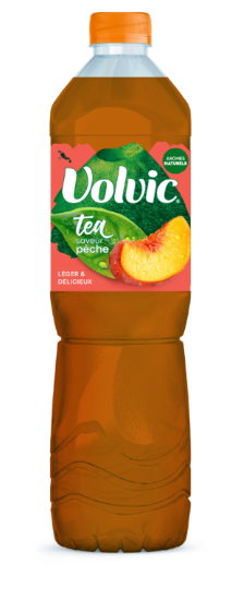 1 5l Volvic Tea Saveur Peche