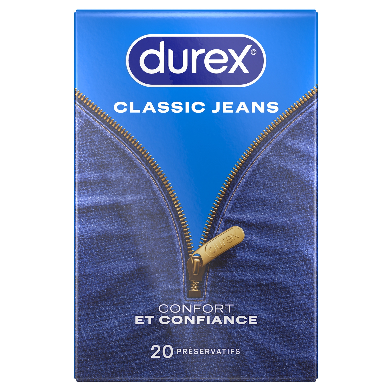 Préservatifs Classic Jeans X20 - Durex