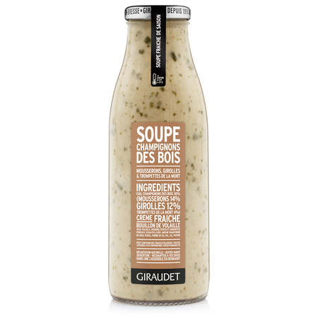 Soupe champignons des bois 50 cl - GIRAUDET
