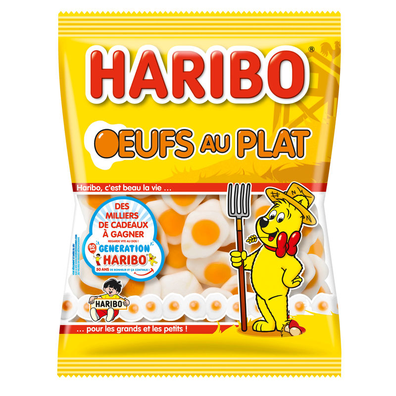 फ्राइड एग कैंडी 300 ग्राम - HARIBO