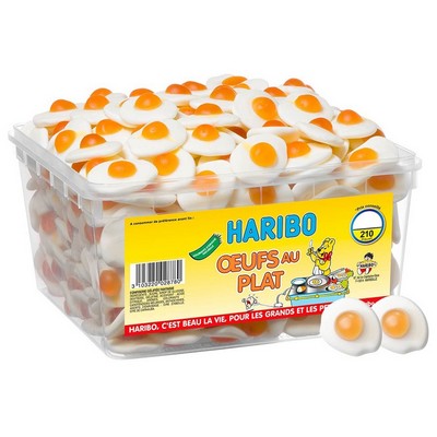 Snoep Spiegeleieren doos van 210 - HARIBO