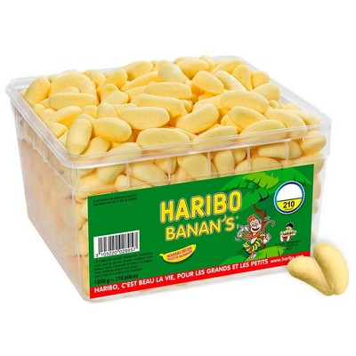 Bonbons Banan's boîte de 210 - HARIBO